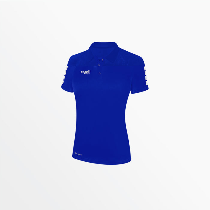 capelli WOMEN'S TRIBECA POLY POLO Royal Blue