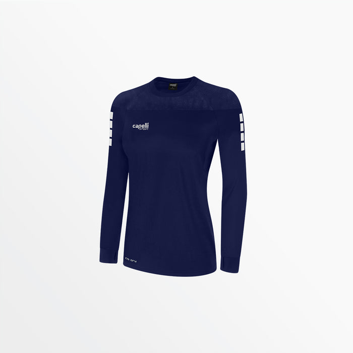 capelli WOMEN'S TRIBECA POLY SWEATER Navy