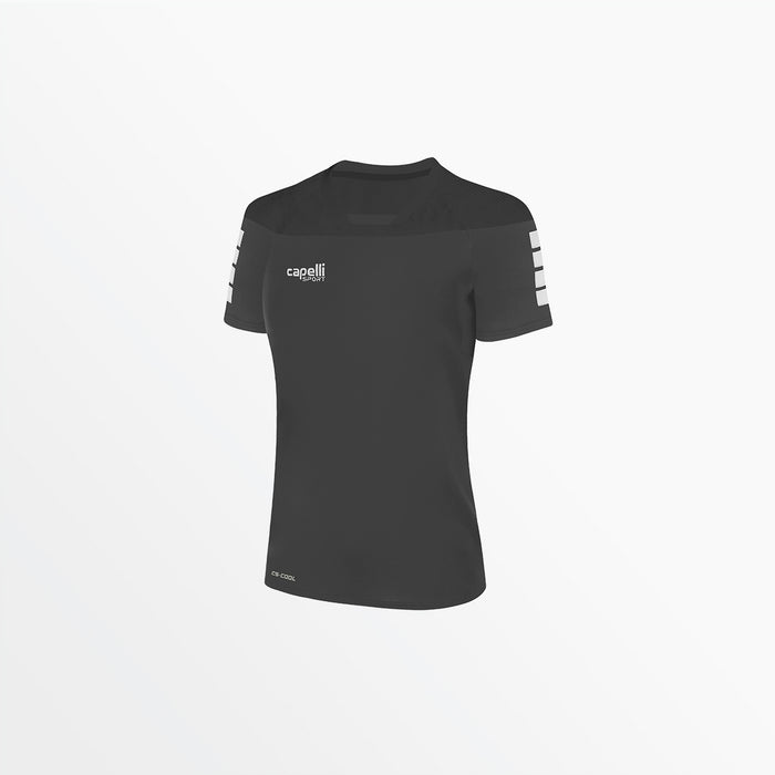 Capelli WOMEN'S TRIBECA SHORT SLEEVE TRAINING TOP