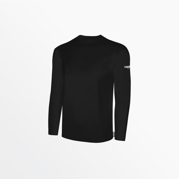 capelli YOUTH BASICS LONG SLEEVE COTTON TEE Black