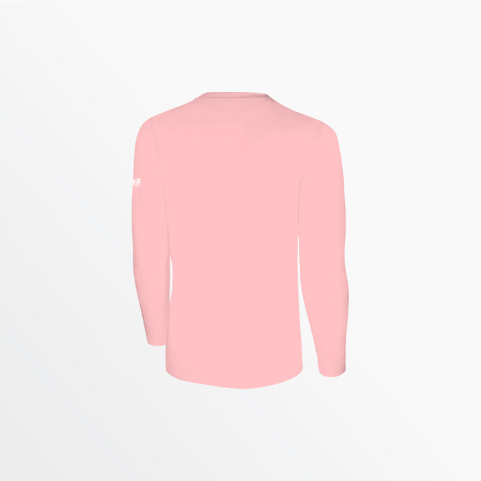 Capelli YOUTH BASICS LONG SLEEVE COTTON TEE Blush