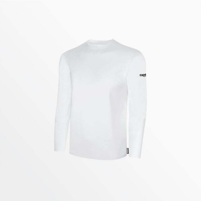 capelli YOUTH BASICS LONG SLEEVE COTTON TEE White