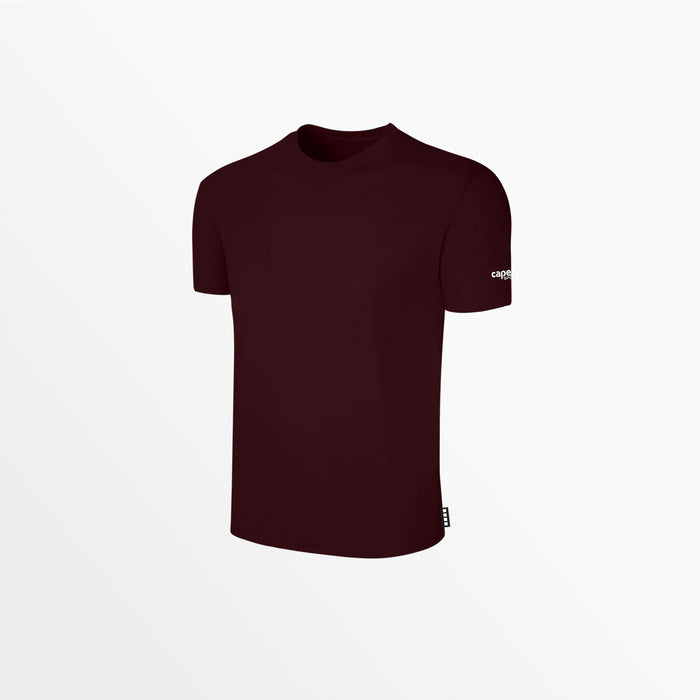 capelli YOUTH BASICS TEE WITH SLEEVE LOGO Maroon