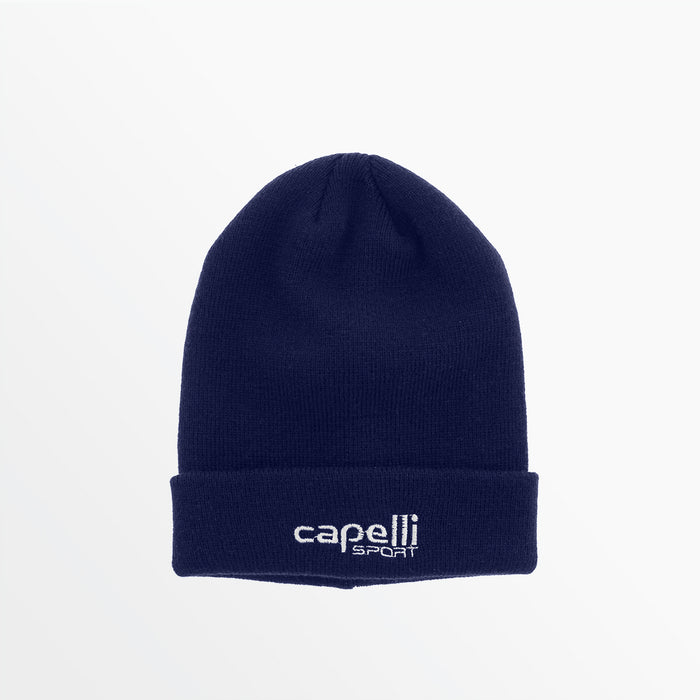 capelli YOUTH BRANDED CUFF BEANIE Navy