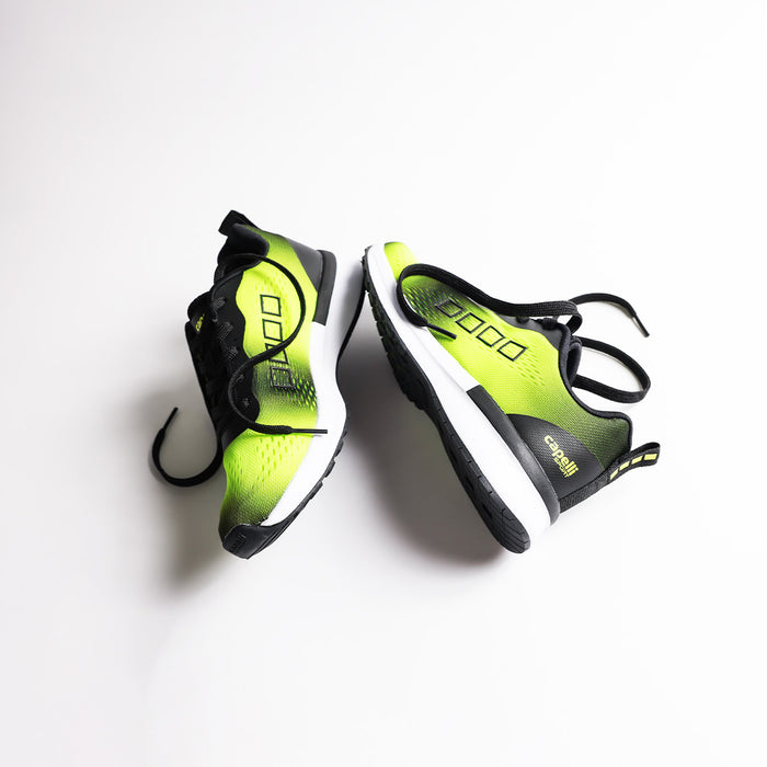 Capelli YOUTH CS FLASH RUNNING SHOE Black Lime