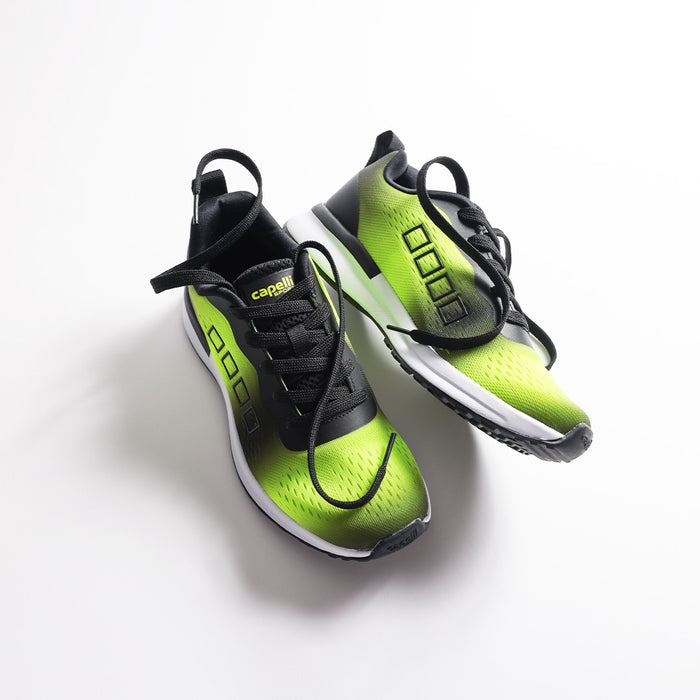 Capelli YOUTH CS FLASH RUNNING SHOE Black Lime