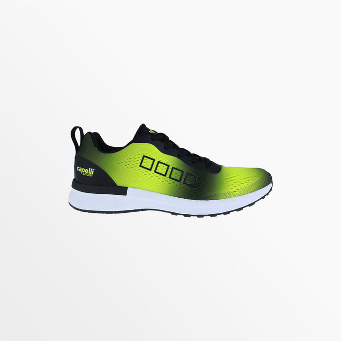 capelli YOUTH CS FLASH RUNNING SHOE Black Lime