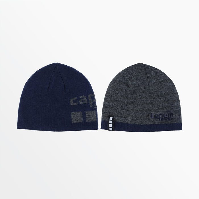 capelli YOUTH CS REVERSIBLE BEANIE Navy Dark Grey