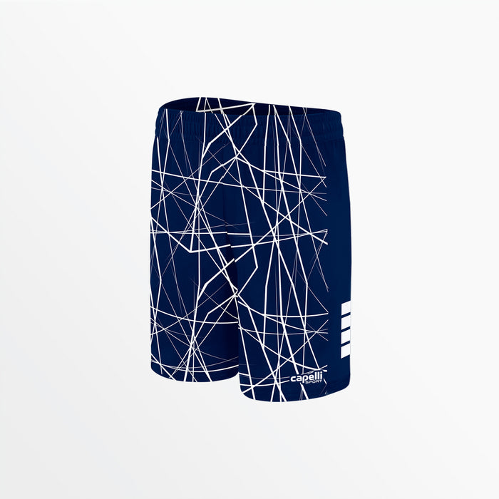 capelli YOUTH GEO NET SHORTS Navy