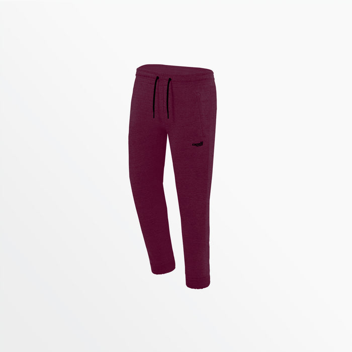 capelli YOUTH HEATHERED JOGGERS Heather Maroon