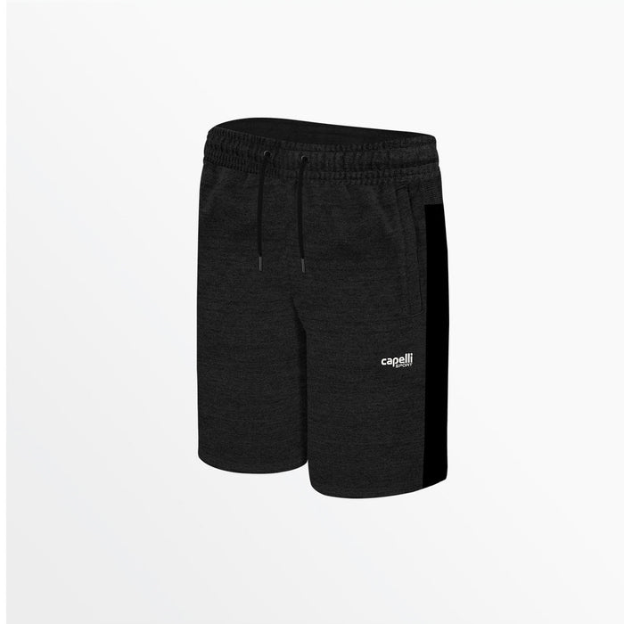 capelli YOUTH HEATHERED SHORTS Heather Black