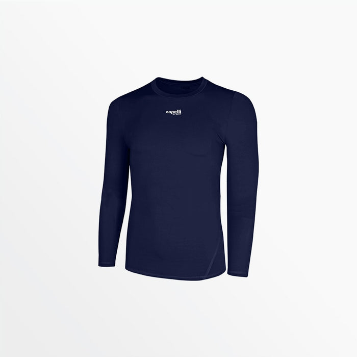 capelli YOUTH LONG SLEEVE PERFORMANCE TOP Navy