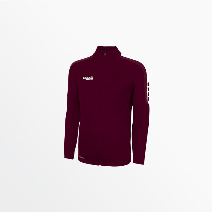 capelli YOUTH MADISON TRAINING JACKET Maroon