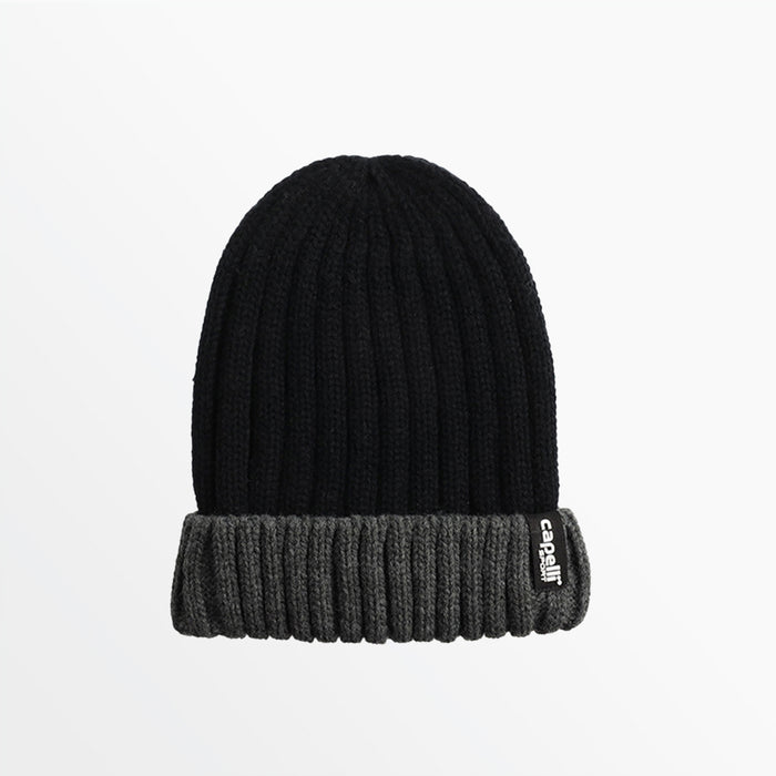 capelli YOUTH RIB TWO-TONE CUFF BEANIE