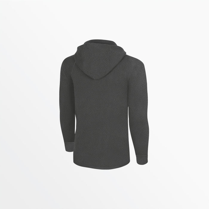 Capelli YOUTH SHERPA ZIP UP HOODIE Medium Grey