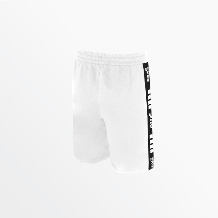 Capelli YOUTH SIGNATURE FLEECE SHORTS White