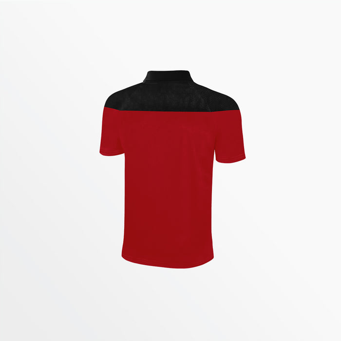 Capelli YOUTH TRIBECA POLY POLO Red Black