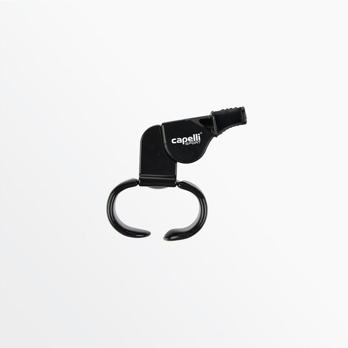 Capelli CS PEALESS REFEREE WHISTLE WITH FINGER GRIP