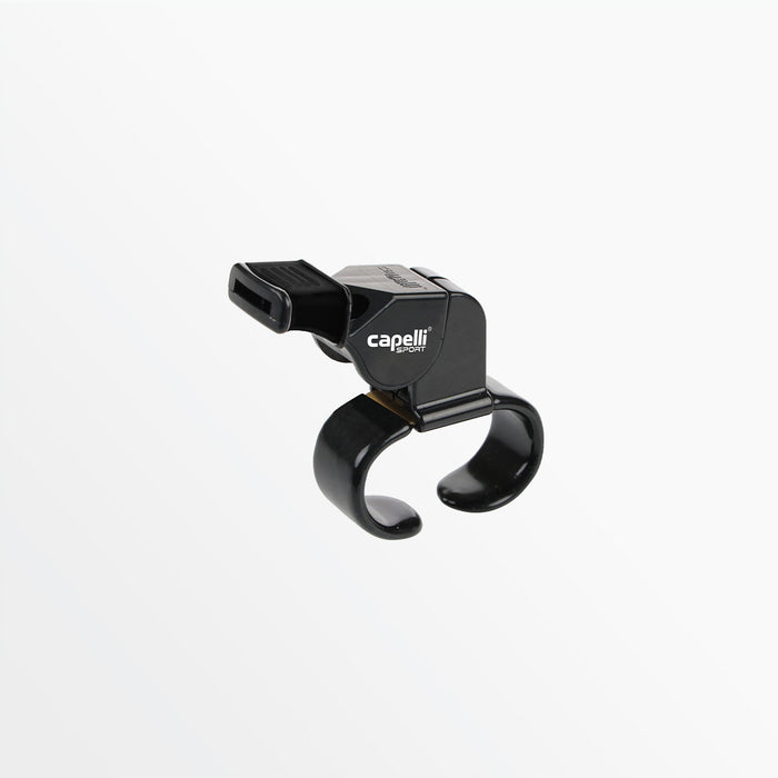 capelli CS PEALESS REFEREE WHISTLE WITH FINGER GRIP