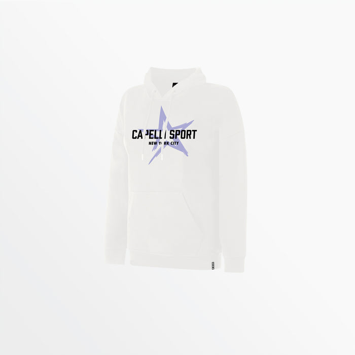 capelli GIRL'S STRIKE STAR PULLOVER HOODIE Off White