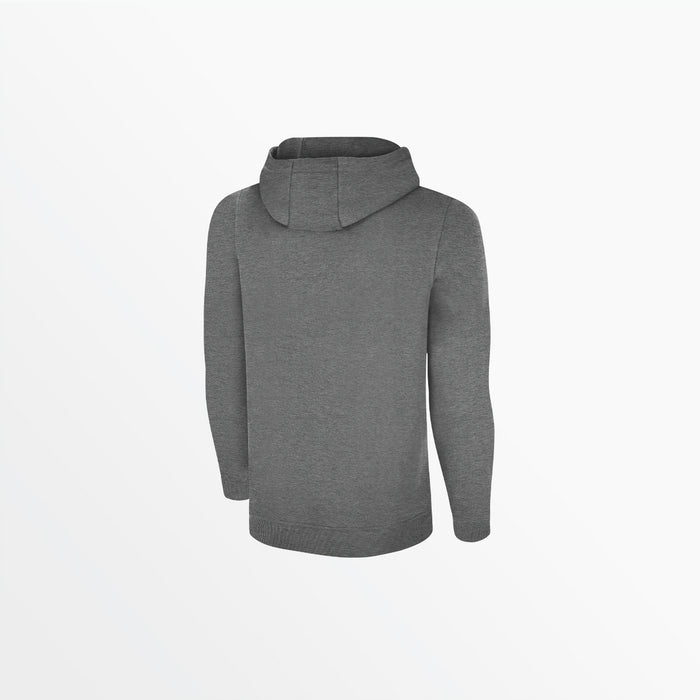 Capelli MEN BASICS FLEECE ZIP UP HOODIE Dark Heather Grey