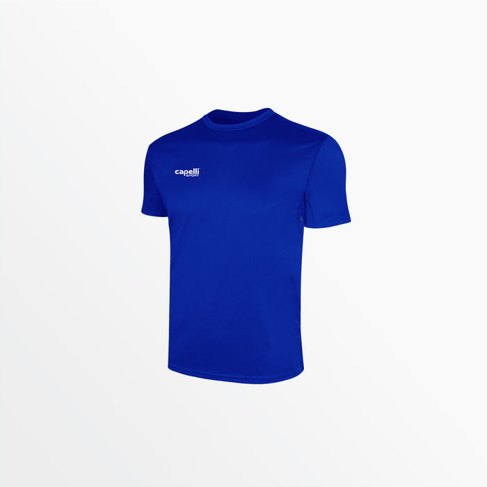 capelli MEN'S BASICS I SHORT SLEEVE TRAINING TOP Royal Blue