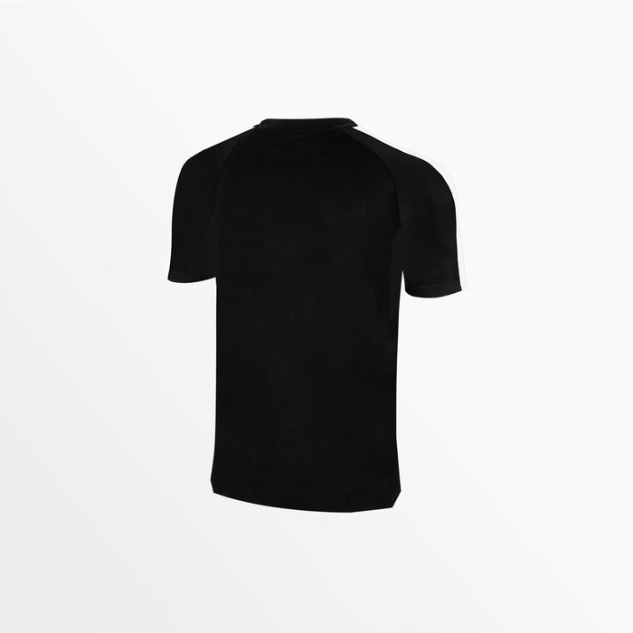 Capelli MEN'S BASICS ⅠⅠ BLOCK SHORT SLEEVE TRAINING TOP Black