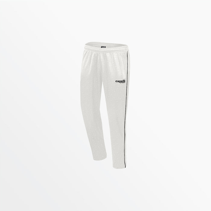 capelli MEN'S BASICS ⅠⅠ MONOGRAM TRACK PANTS Off White