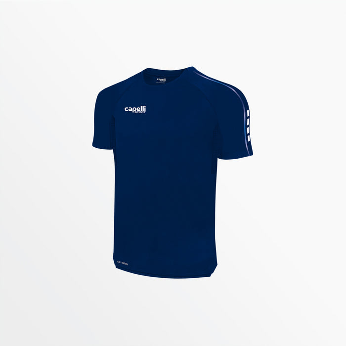 capelli MEN'S BASICS ⅠⅠ OMBRE SHORT SLEEVE TRAINING TOP Navy