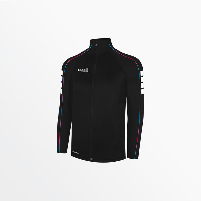 capelli MEN'S BASICS ⅠⅠ OMBRE TRAINING JACKET Black
