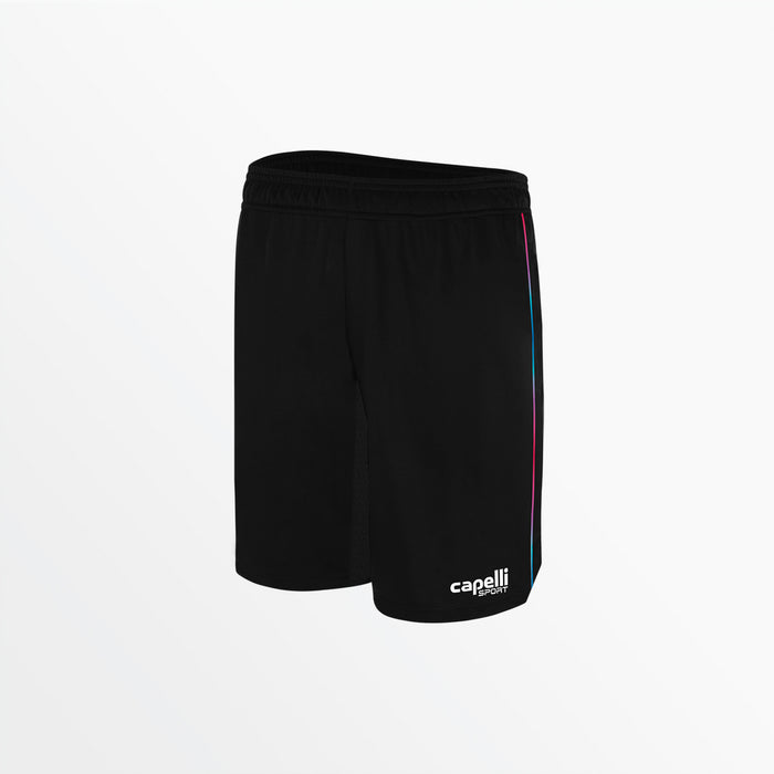 capelli MEN'S BASICS ⅠⅠ OMBRE TRAINING SHORTS WITH POCKETS Black