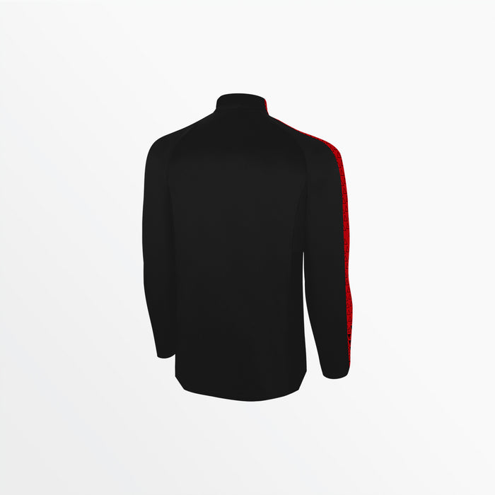 Capelli MEN'S BASICS ⅠⅠ TRI TRAINING JACKET Black Red