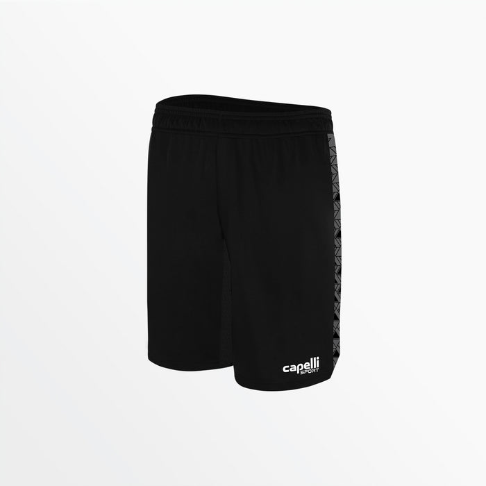 capelli MEN'S BASICS ⅠⅠ TRI TRAINING SHORTS WITH POCKETS Black