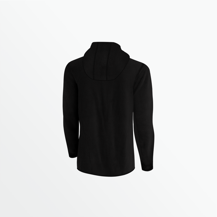 Capelli MEN'S BASICS MIXED MEDIA MICRO FLEECE JACKET WITH HOODIE