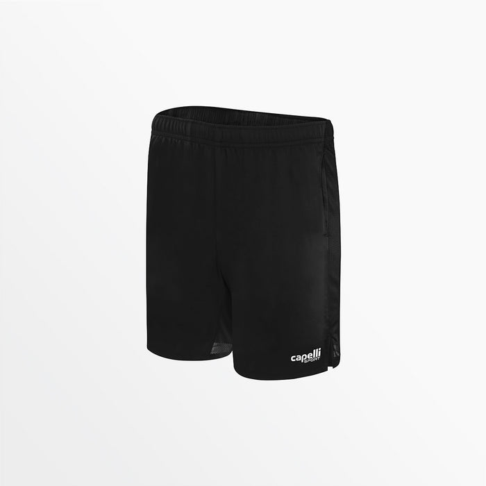 Capelli MEN'S CLASSIC WOVEN RUNNING SHORTS WITH INNER BRIEF 5'' INSEAM