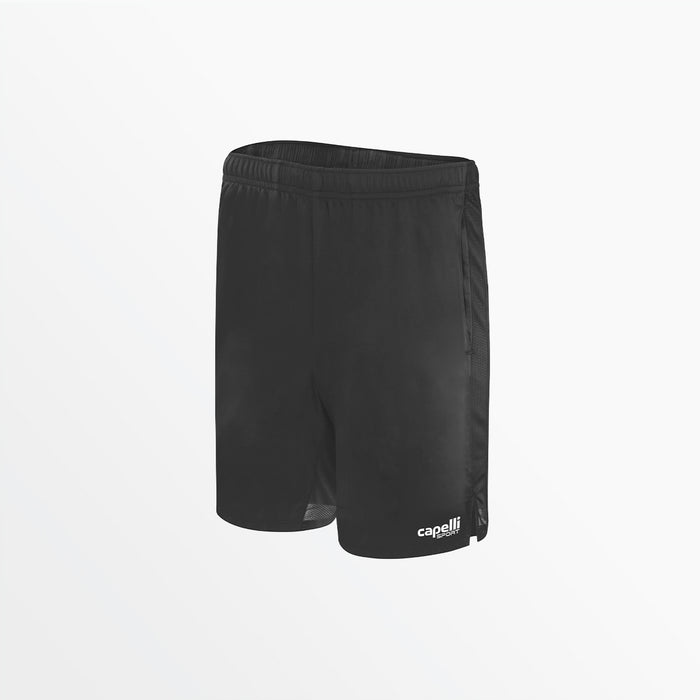 capelli MEN'S CLASSIC WOVEN RUNNING SHORTS WITH INNER BRIEF 8'' INSEAM