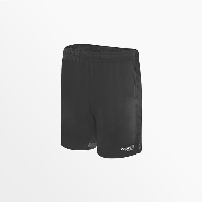 capelli MEN'S CLASSIC WOVEN RUNNING SHORTS WITH INNER BRIEF 5'' INSEAM