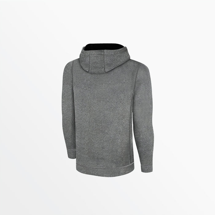 Capelli MEN'S ESSENTIAL HEATHER ZIP UP HOODIE Dark Heather Grey