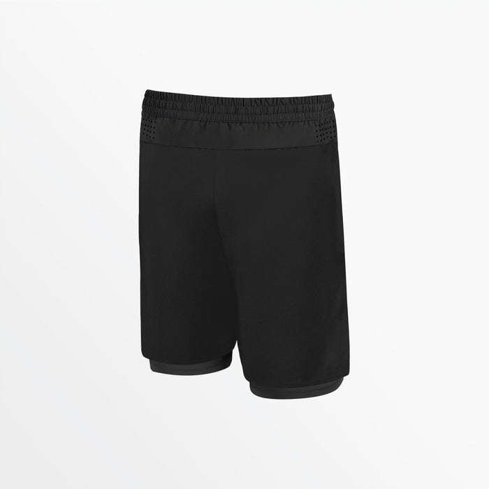 Capelli MEN'S EVERYDAY FLEX SHORTS WITH BRIEF Black