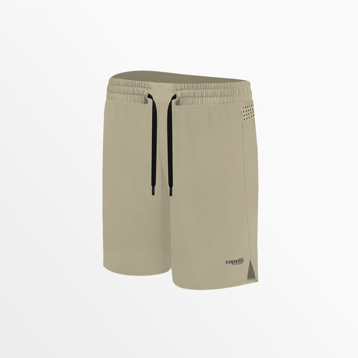 capelli MEN'S EVERYDAY FLEX SHORTS WITHOUT BRIEF Khaki