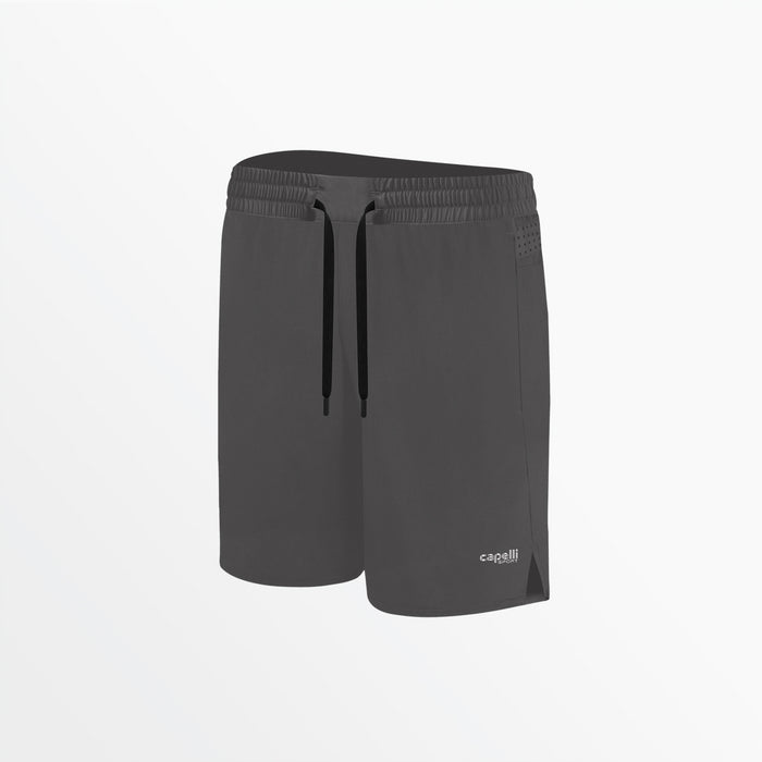 capelli MEN'S EVERYDAY FLEX SHORTS WITHOUT BRIEF Medium Grey
