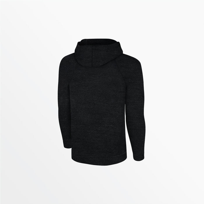 Capelli MEN'S HEATHERED ZIP UP HOODIE Heather Black