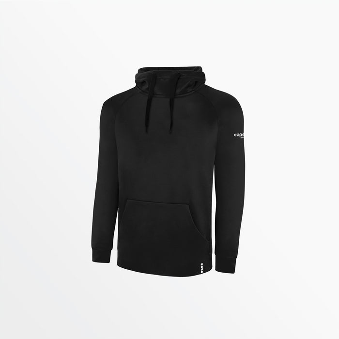 capelli MEN'S LIFESTYLE THERMA FLEECE PULLOVER HOODIE WITH CS SLEEVE LOGO Black