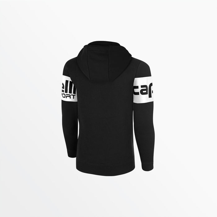 Capelli MEN'S LOGO STRIPE FLEECE PULLOVER HOODIE Black