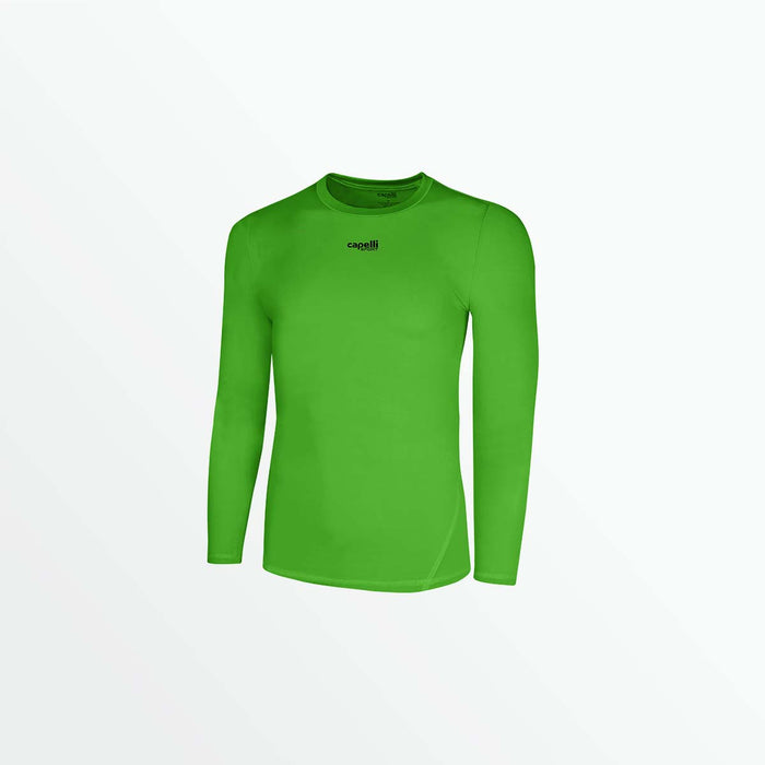 capelli MEN'S LONG SLEEVE PERFORMANCE TOP Power Green
