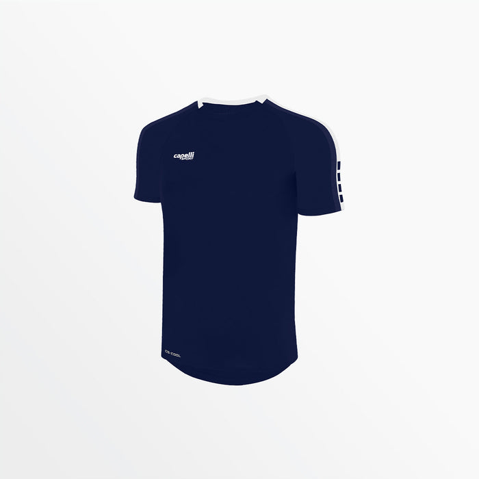 capelli MEN'S MADISON SHORT SLEEVE TRAINING TOP Navy