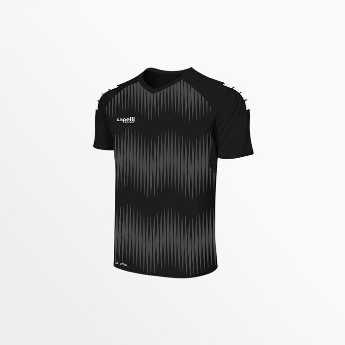 capelli MEN'S MADISON STATIC ⅠⅠ GOALKEEPER JERSEY Black