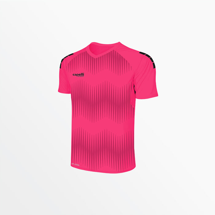capelli MEN'S MADISON STATIC ⅠⅠ GOALKEEPER JERSEY Neon Pink