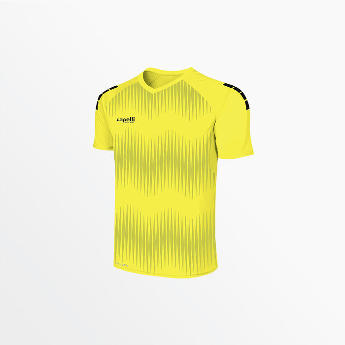 capelli MEN'S MADISON STATIC ⅠⅠ GOALKEEPER JERSEY Neon Yellow