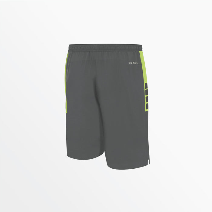 Capelli MEN'S MADISON TRAINING SHORTS Medium Grey Lime